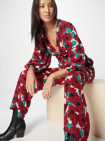 Traffic People - Jumpsuit 'Betsy' en rojo