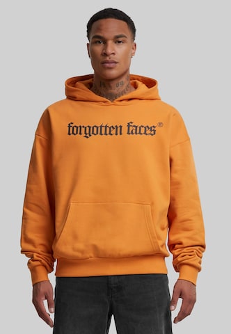 Forgotten Faces Sweatshirt 'Faded' in Orange