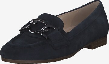 GABOR Classic Flats in Blue: front