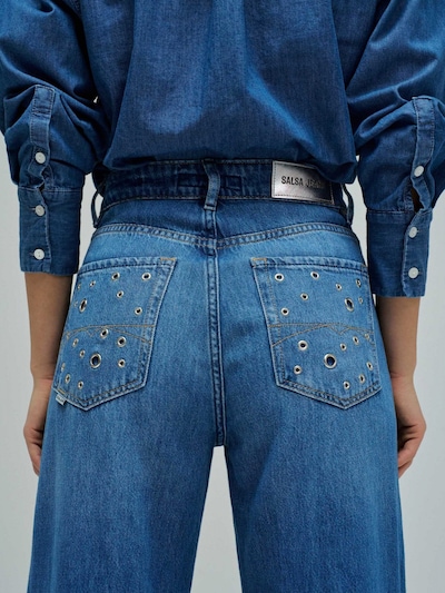 Salsa Jeans Jeans in blau, Produktansicht