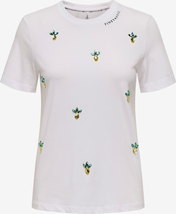 ONLY Shirt in Weiß: Vorderseite