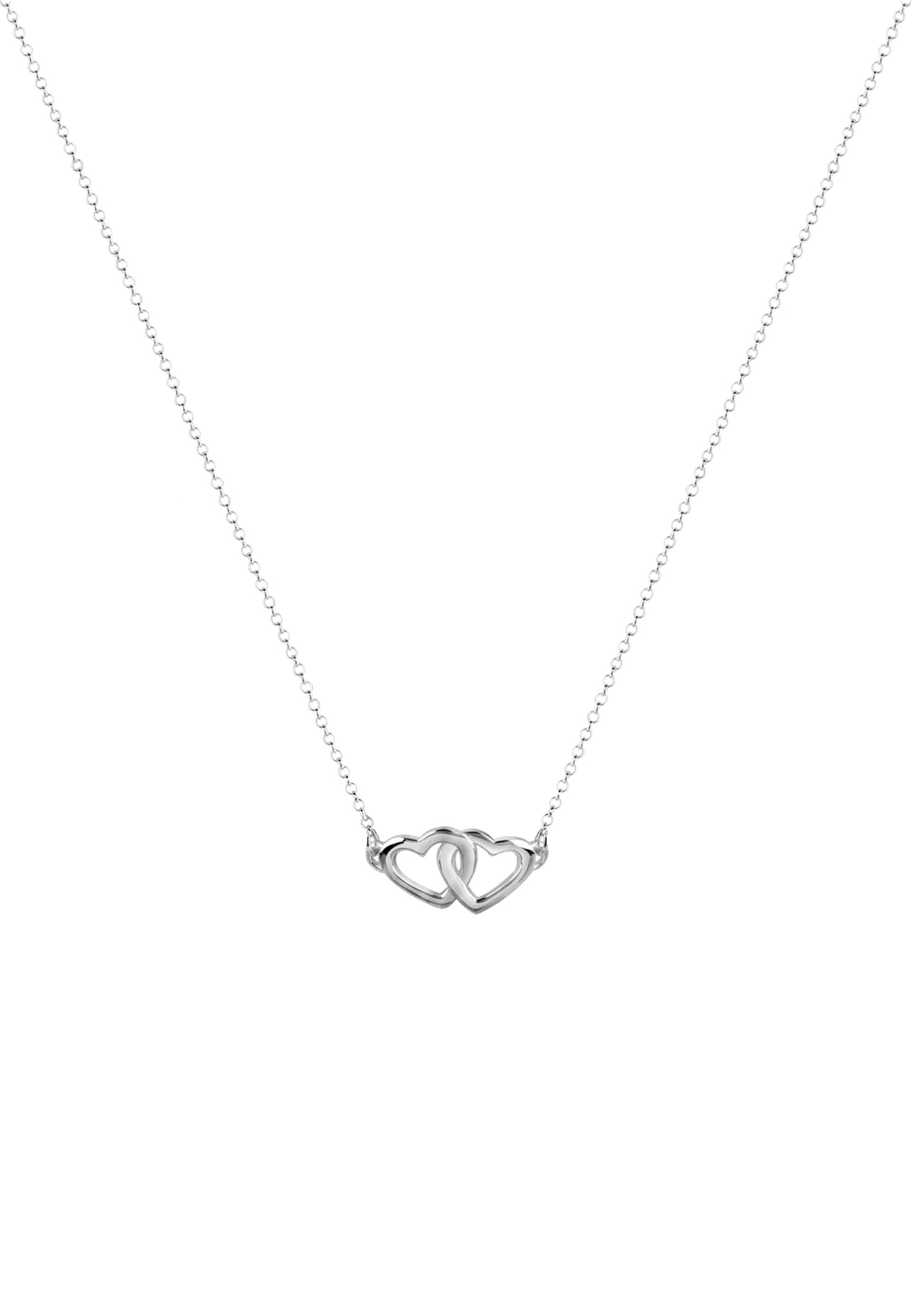 Nenalina Ketting 'Herz' in Zilver