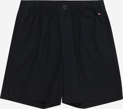 TOMMY HILFIGER Shorts in dunkelblau / rot / offwhite, Produktansicht