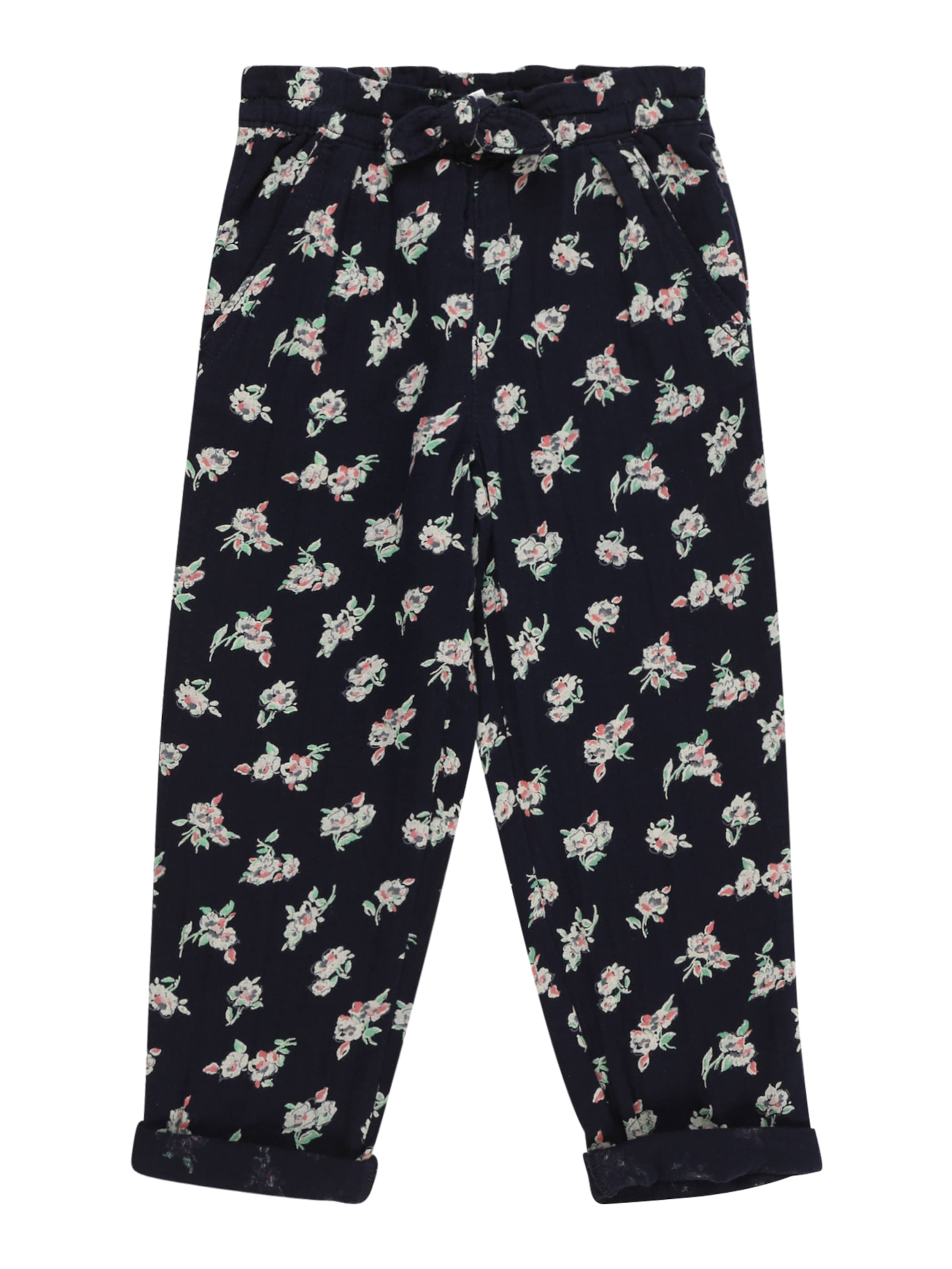 GAP tavaline Püksid, värv sinine: eest vaates