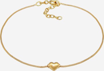 ELLI Fußschmuck Herz in Gold: predná strana