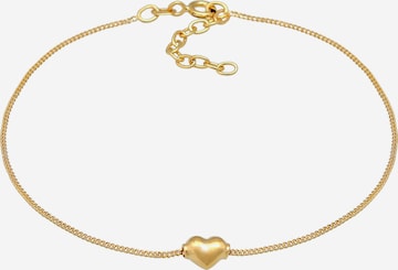 ELLI Fußschmuck Herz in Gold: predná strana