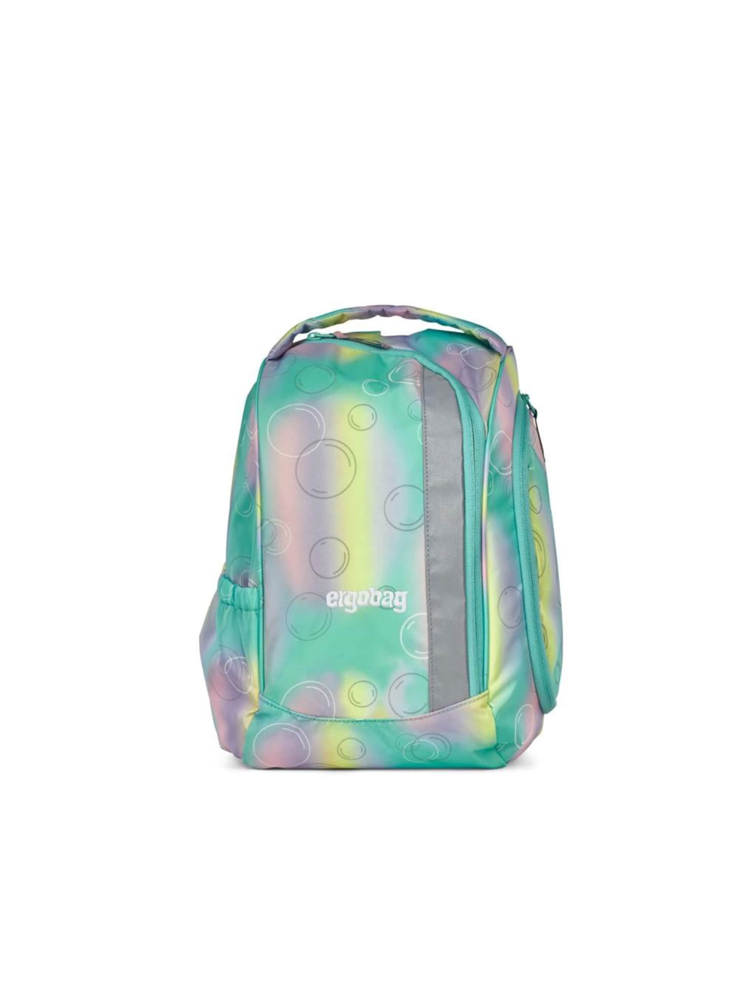 ergobag Backpack 'Maxi Schulrucksack Set 6tlg.' in Blue