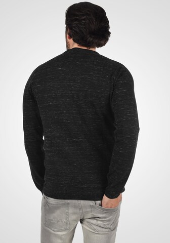 BLEND Strickpullover 'Adrian' in Schwarz