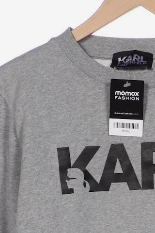 Karl Lagerfeld Sweatshirt & Zip-Up Hoodie in S in Grey