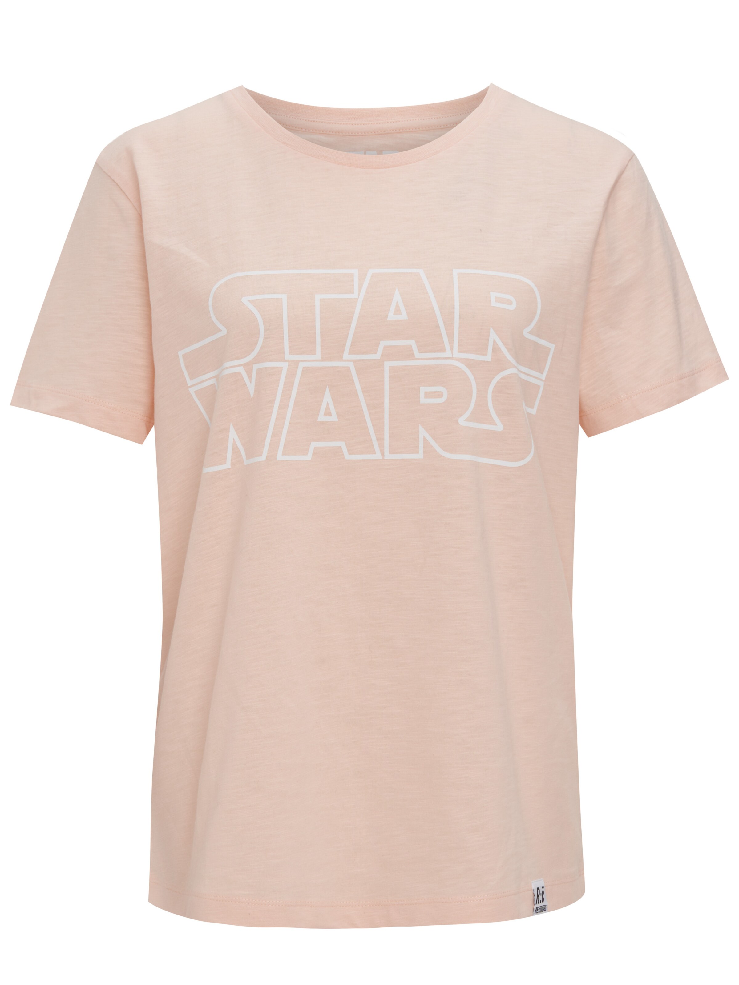 Recovered Shirt 'Star Wars Classic Logo' in Pink: front