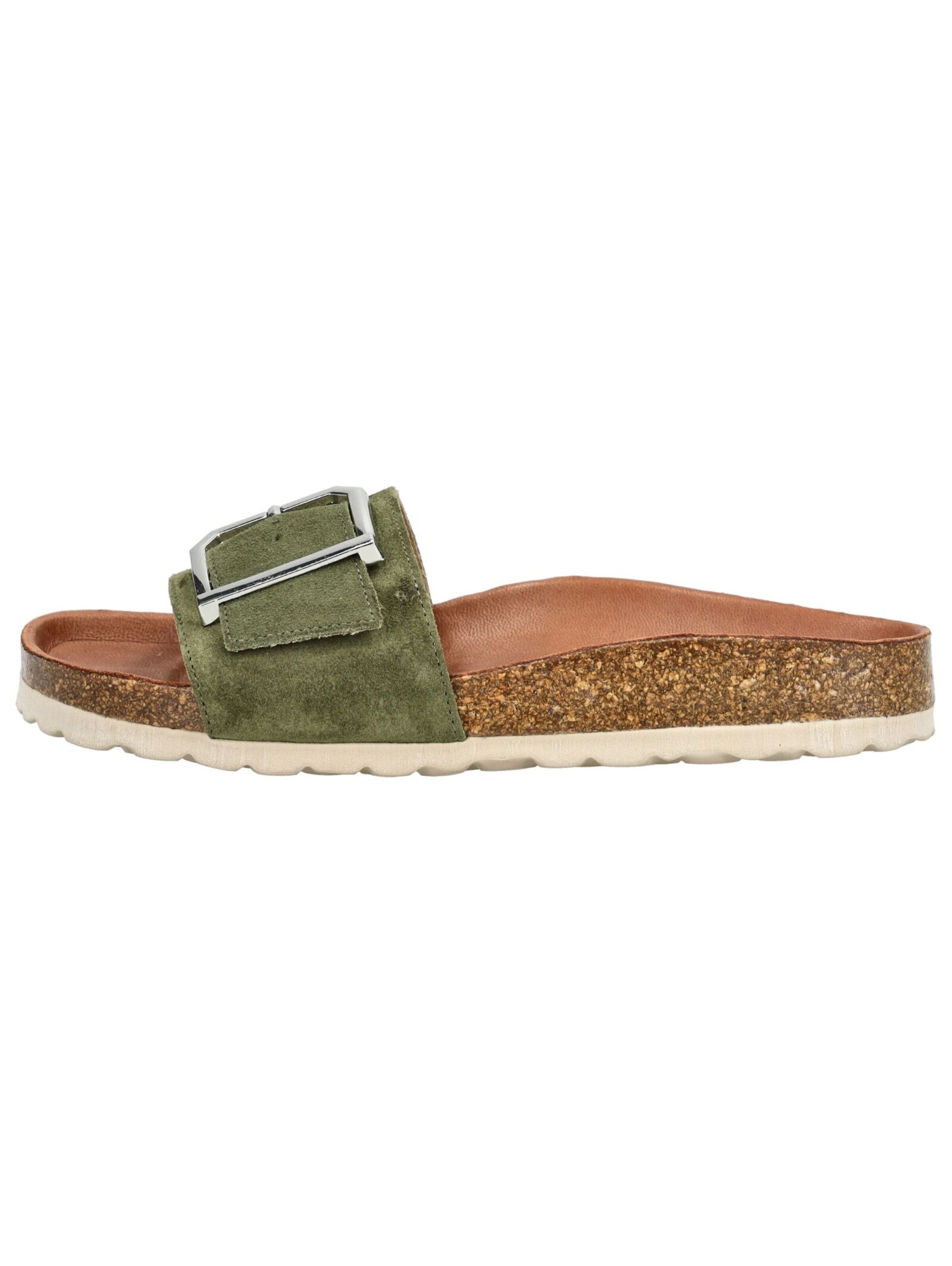 COSMOS COMFORT Muiltjes in Groen