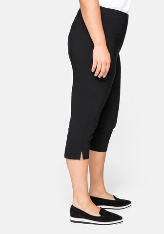 Slimfit Pantaloni di SHEEGO in nero