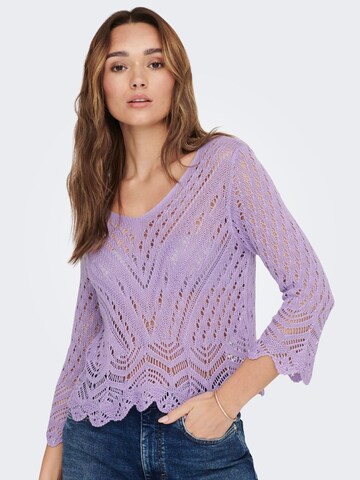 JDY - Jersey 'New Sun' en lila