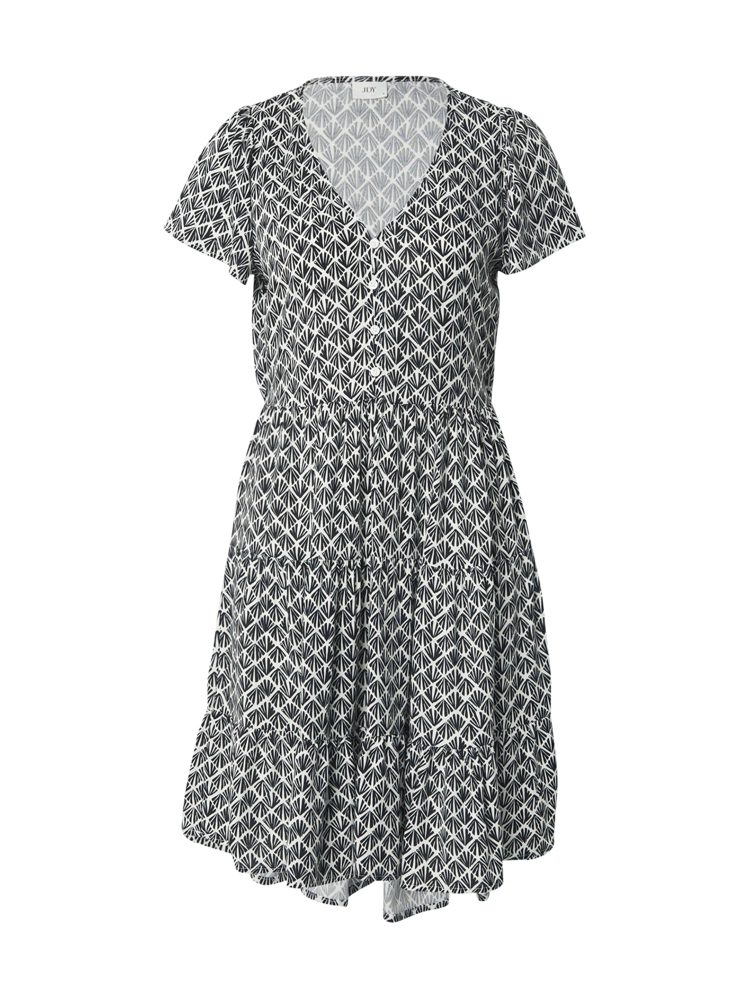 JDY Рокля тип риза 'JDYSezen' в бяло: отпред