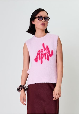 OH APRIL Sweater 'Moxie' in Pink: front