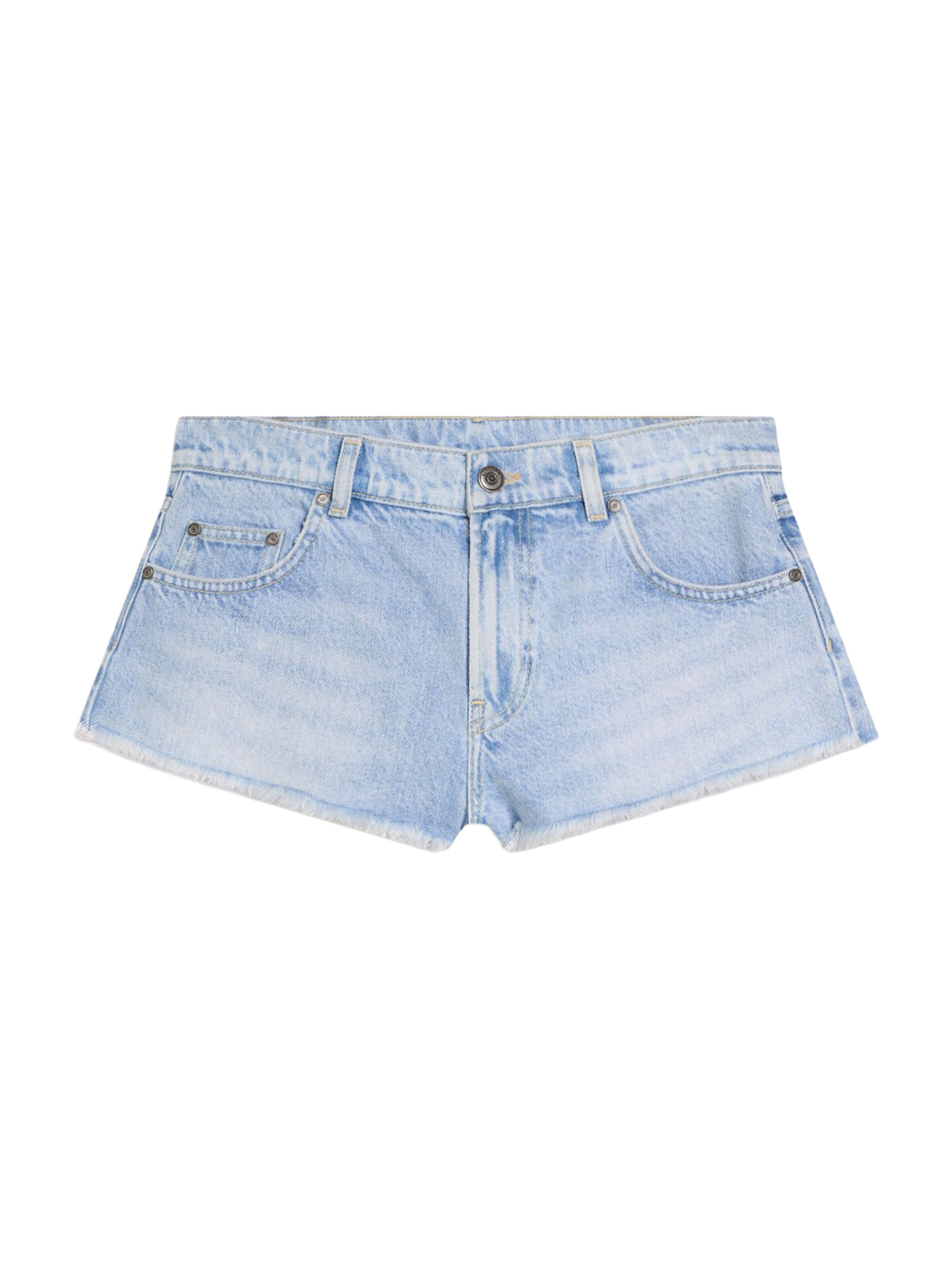 Bershka Shorts in hellblau, Produktansicht