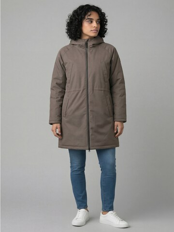 Derbe Winter Coat 'Deutholm' in Brown