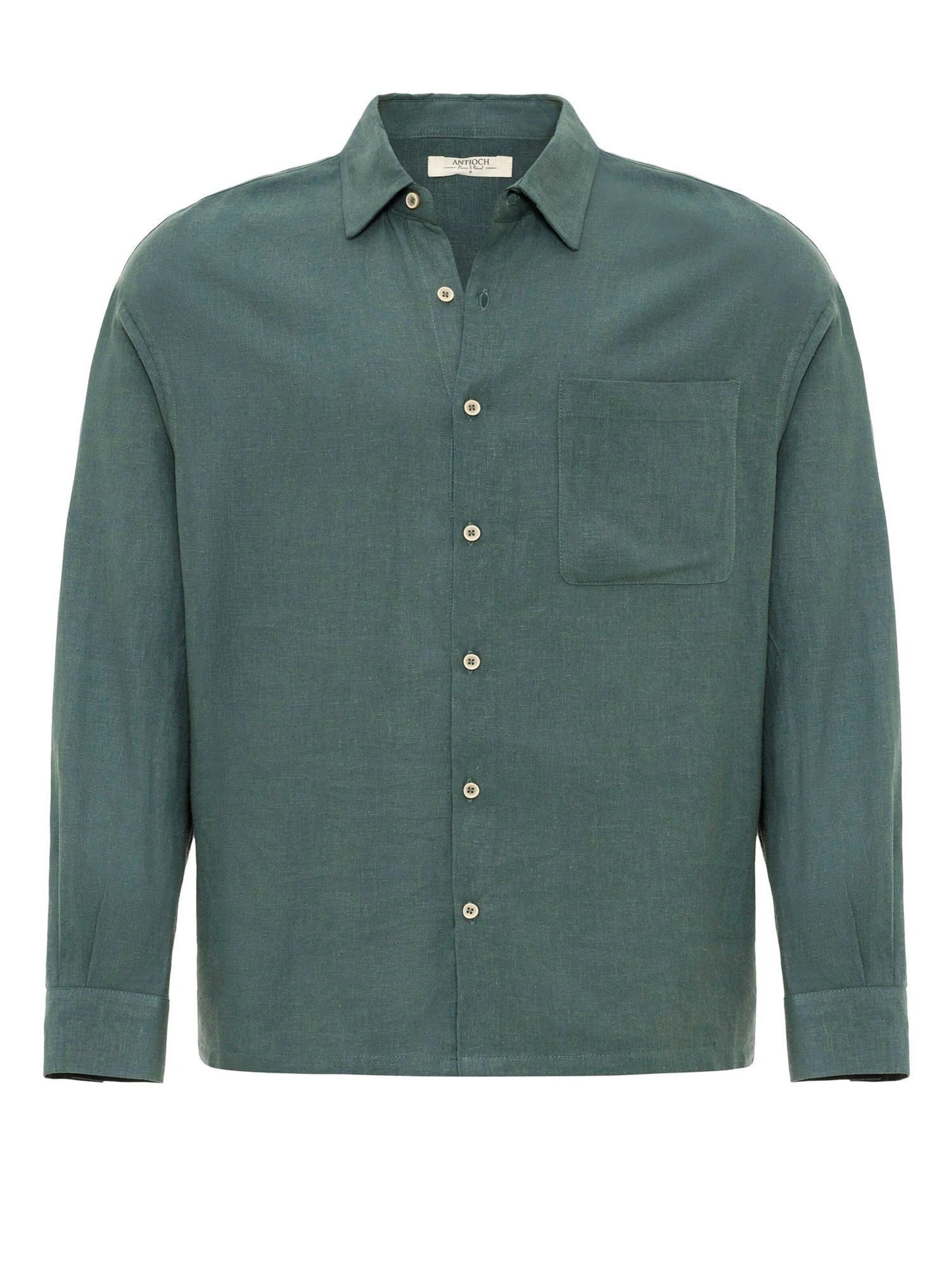 Antioch Tavaline suurus Triiksärk, värv roheline: eest vaates
