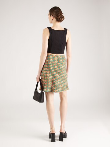 King Louie Skirt 'Border' in Green