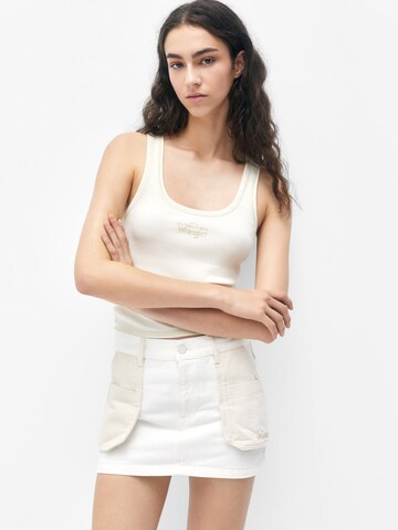 Jupe Pull&Bear en beige : devant