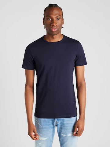 s.Oliver BLACK LABEL T-shirt i blå: framsida