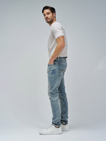 Coupe slim Jean Salsa Jeans en bleu