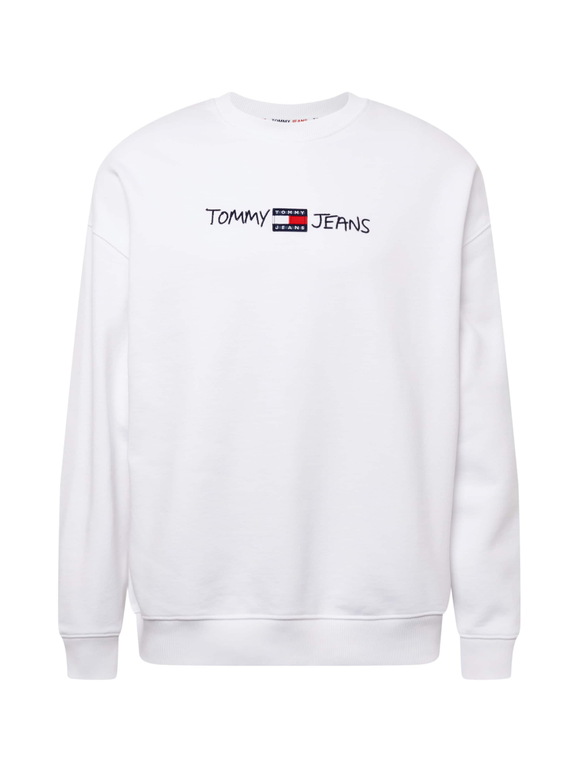 Männer Sweat Tommy Jeans Sweatshirt in Weiß - SW85728