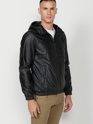 KOROSHI Between-season jacket in Black