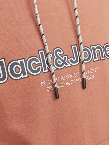 JACK & JONES Sweatshirt 'Lakewood' in Orange