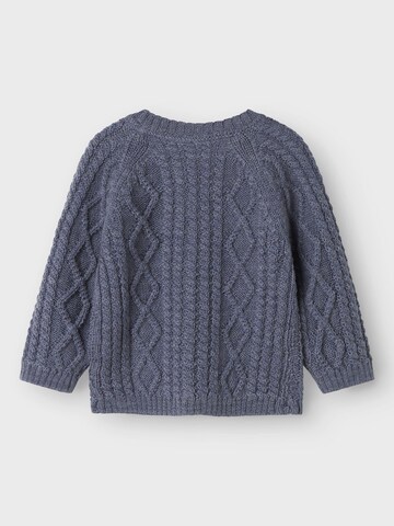 NAME IT Gebreid vest in Blauw