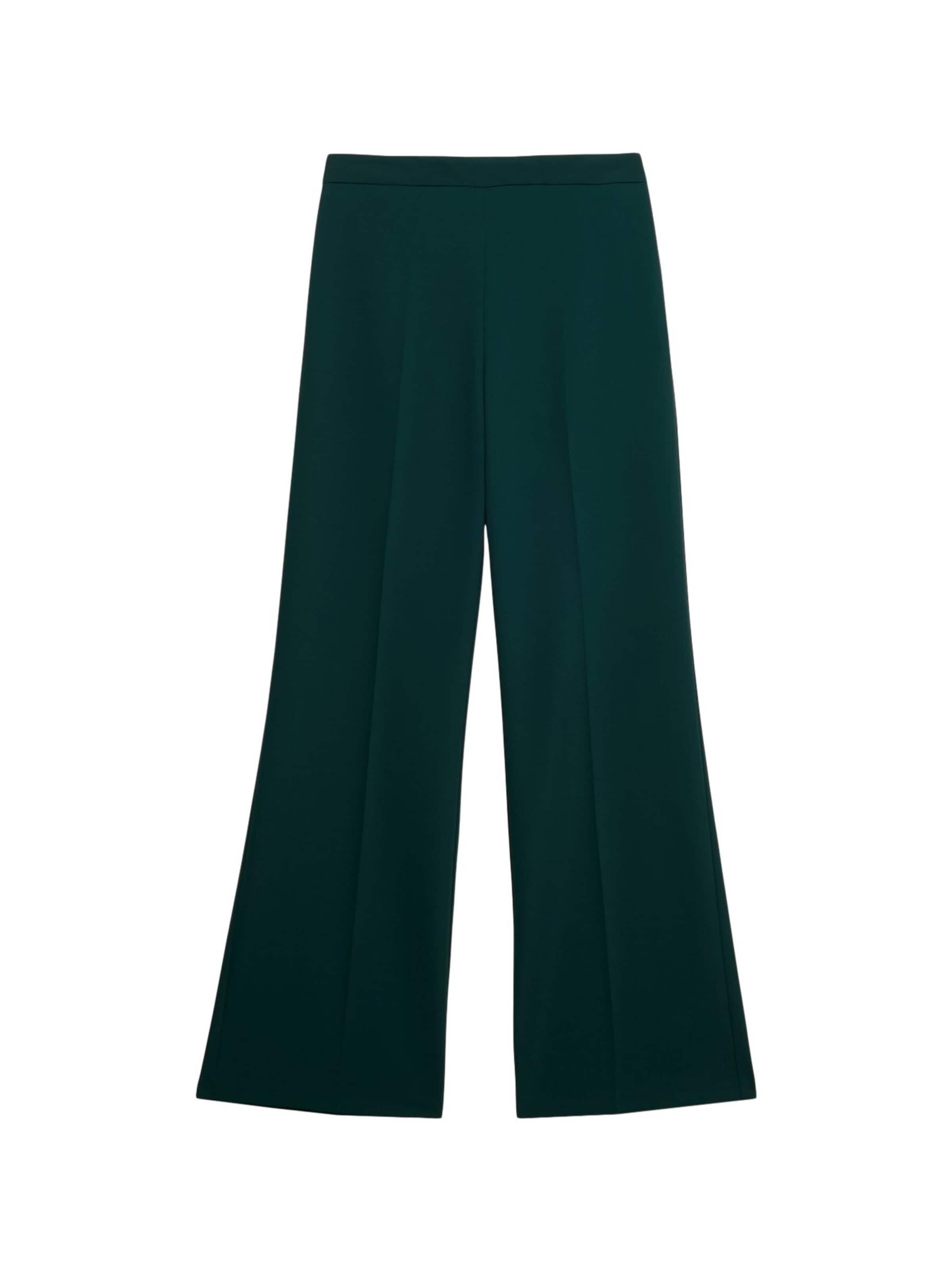 Flared Pantaloni di oltre in verde: frontale