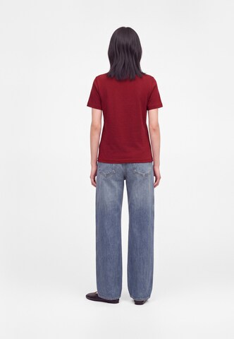 Calvin Klein JeansMajica 'Classic' - crvena boja: stražnji dio