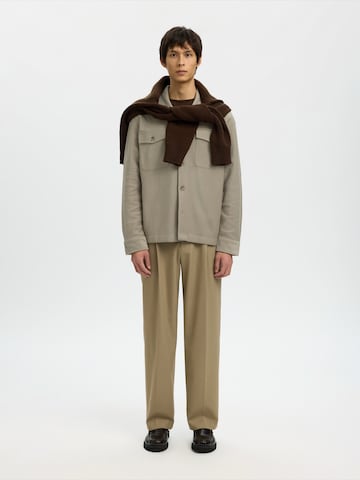 SELECTED Tussenjas 'SLHOLIVER' in Groen