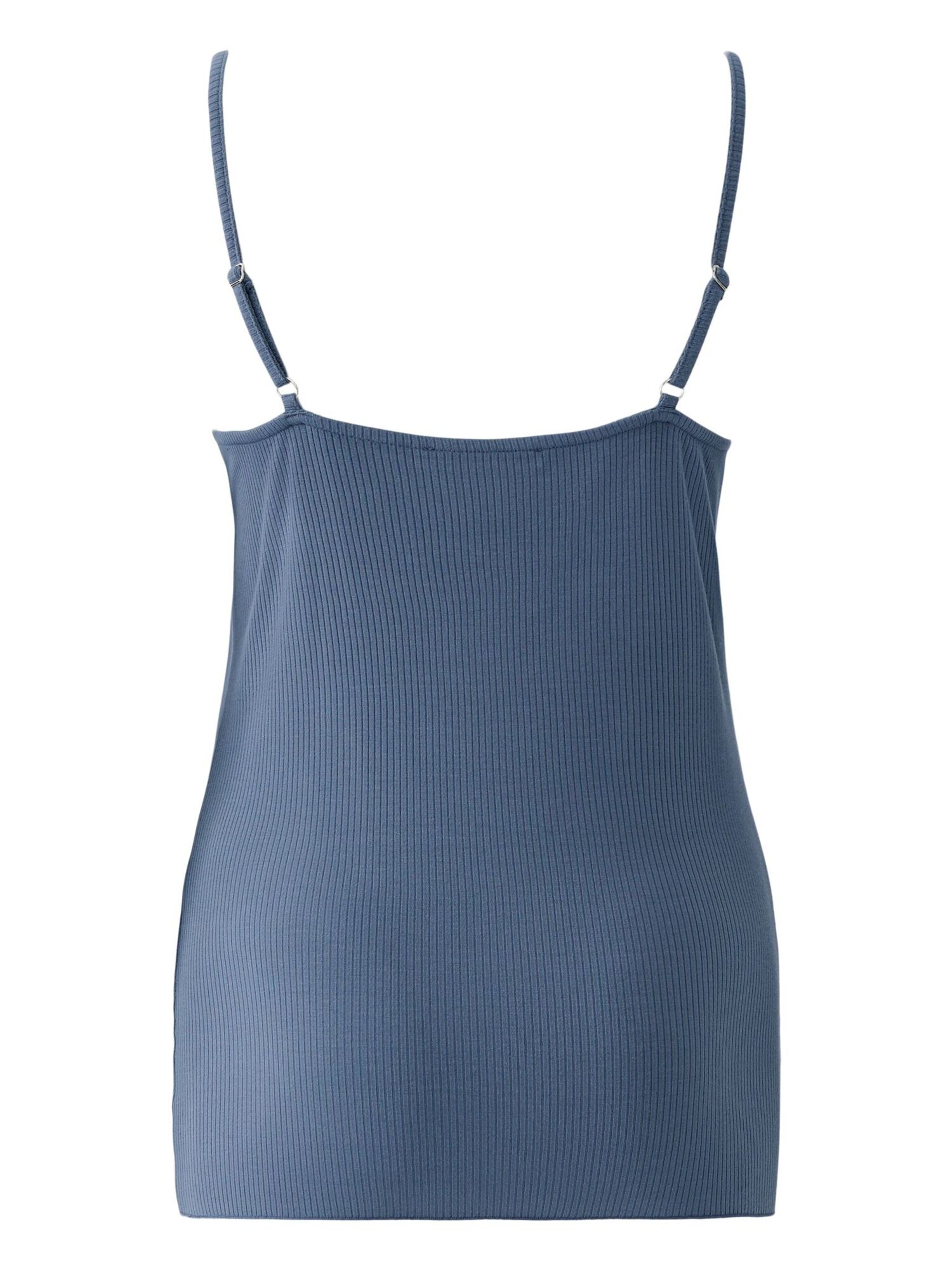 OUI Top in Blau