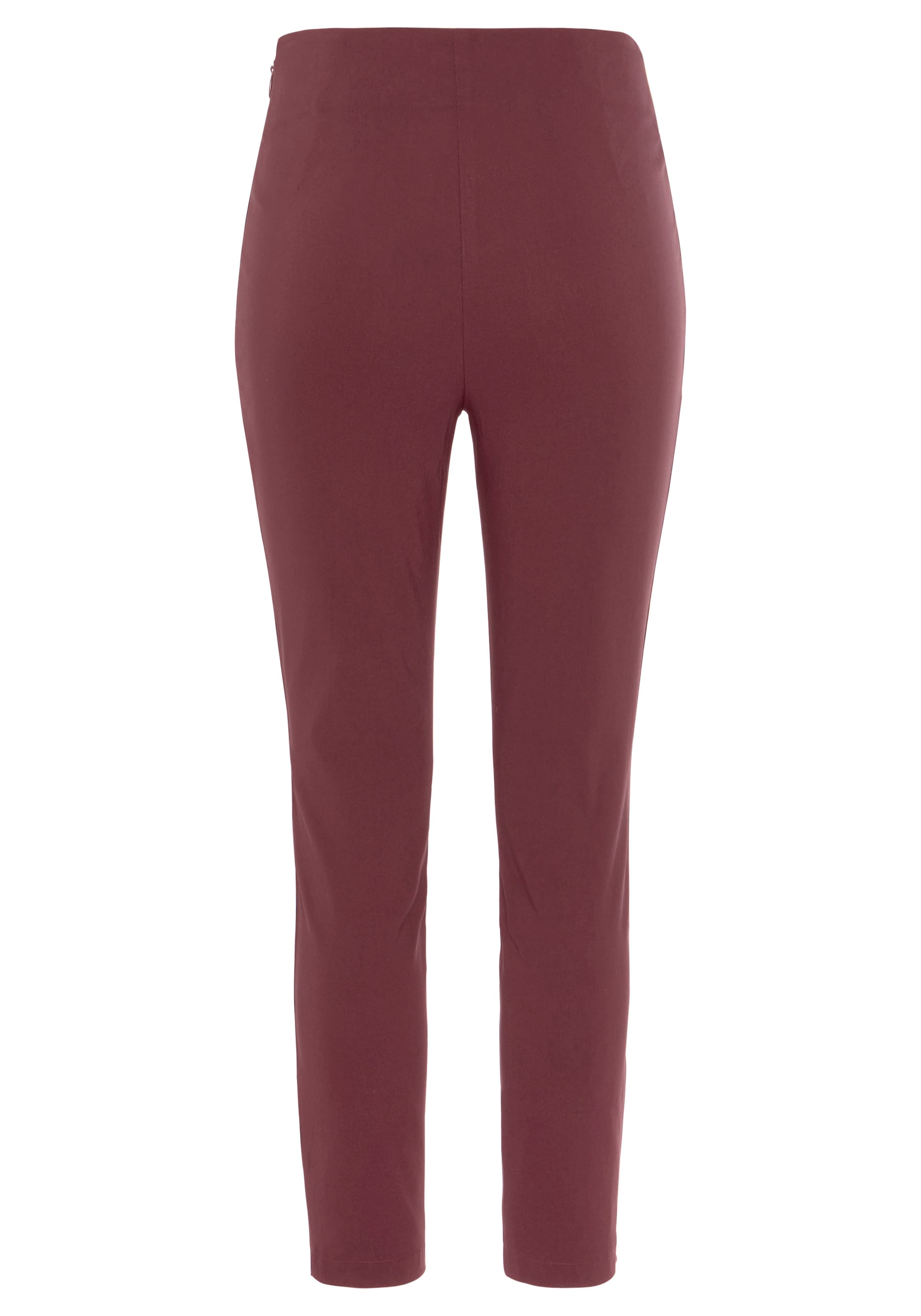 LASCANA Скинни Штаны в Красный