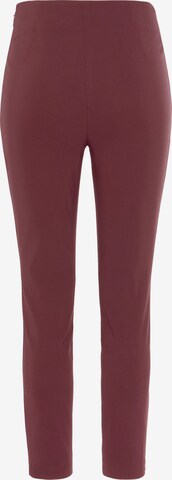 LASCANA Skinny Trousers in Red