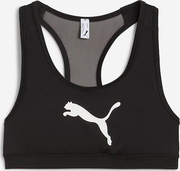 Bustino Reggiseno sportivo '4Keeps' di PUMA in nero: frontale