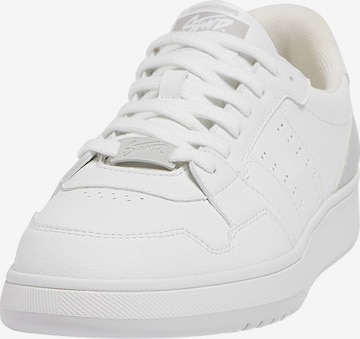 Pull&Bear Sneakers low i hvit: forside