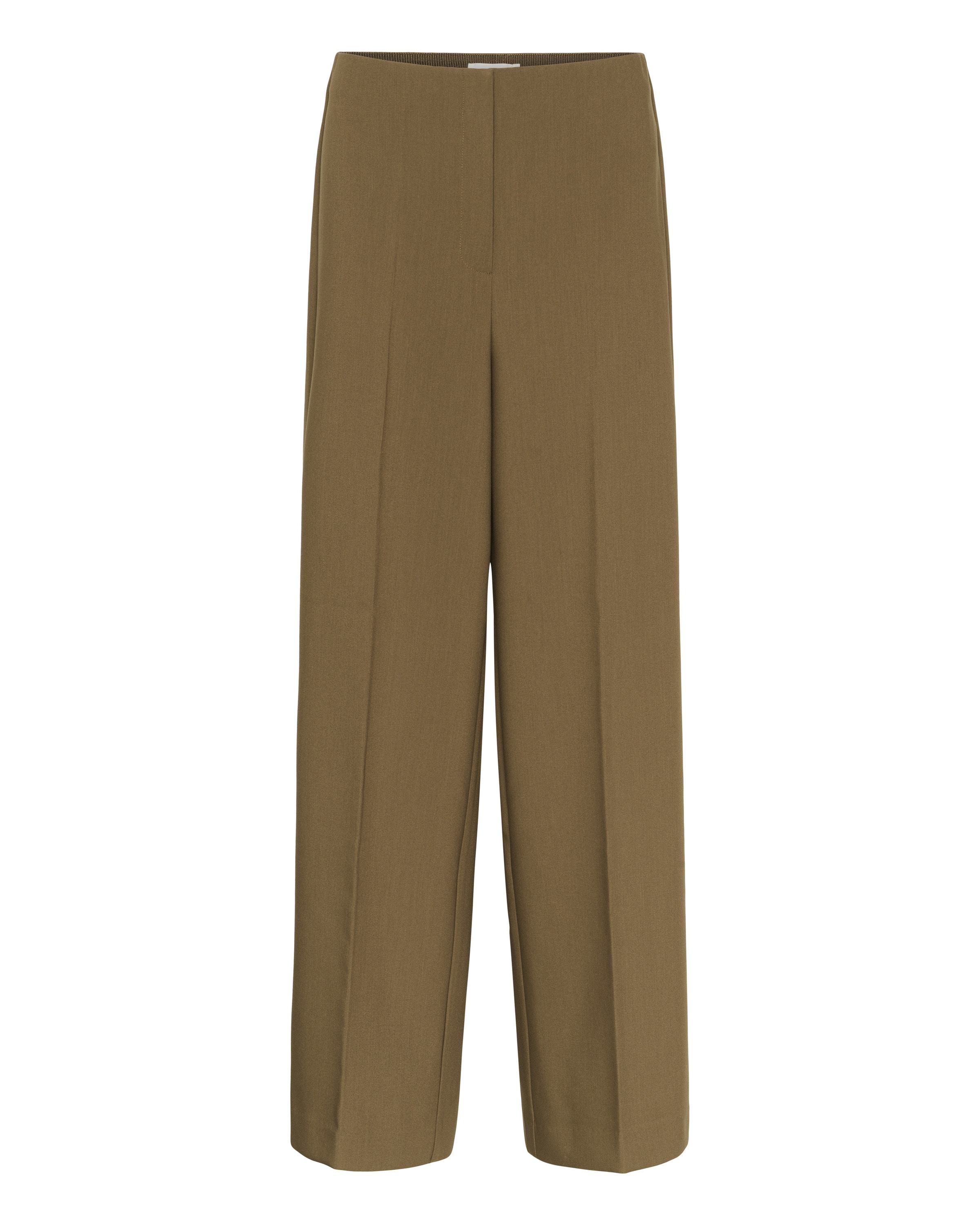 SOAKED IN LUXURY Hose 'Corinne' in Braun: Vorderseite