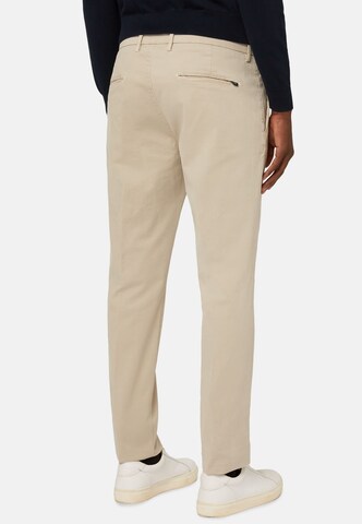 Boggi Milano Regular Pleated Pants in Beige