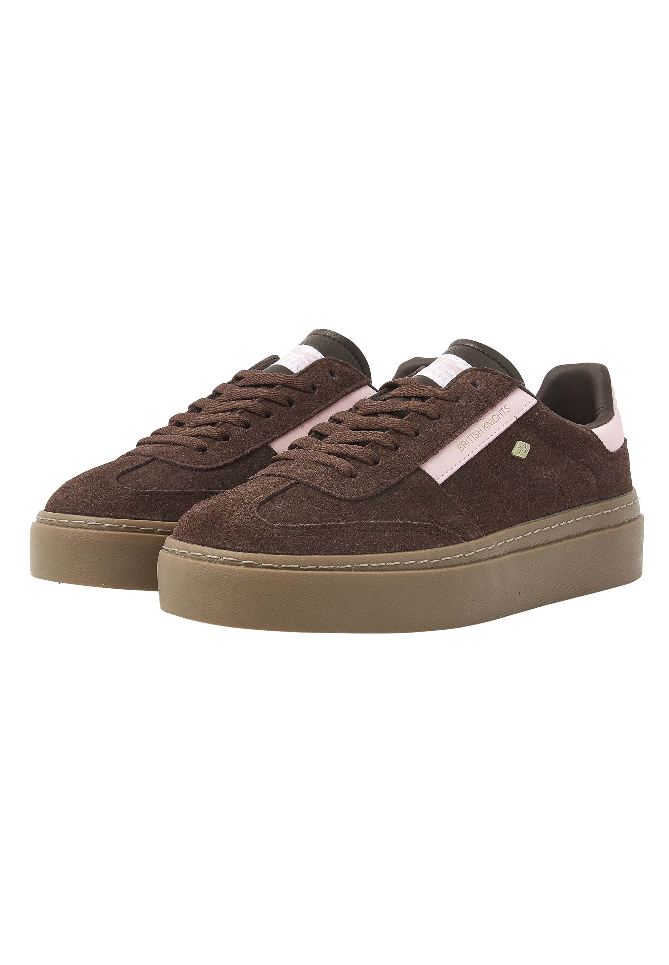 BRITISH KNIGHTS Matalavartiset tennarit ' RE-ISSUE ' värissä ruskea