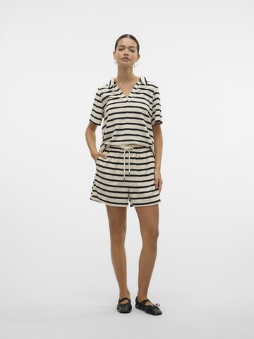 VERO MODA Loosefit Broek 'VMEmeli' in Wit