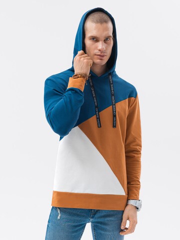 Ombre Sweatshirt 'B1050' in Mischfarben: predná strana