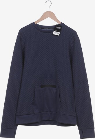 new balance Sweatshirt & Zip-Up Hoodie in XL in Blue: front