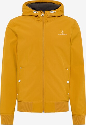 DreiMaster Maritim Between-Season Jacket in Yellow: front