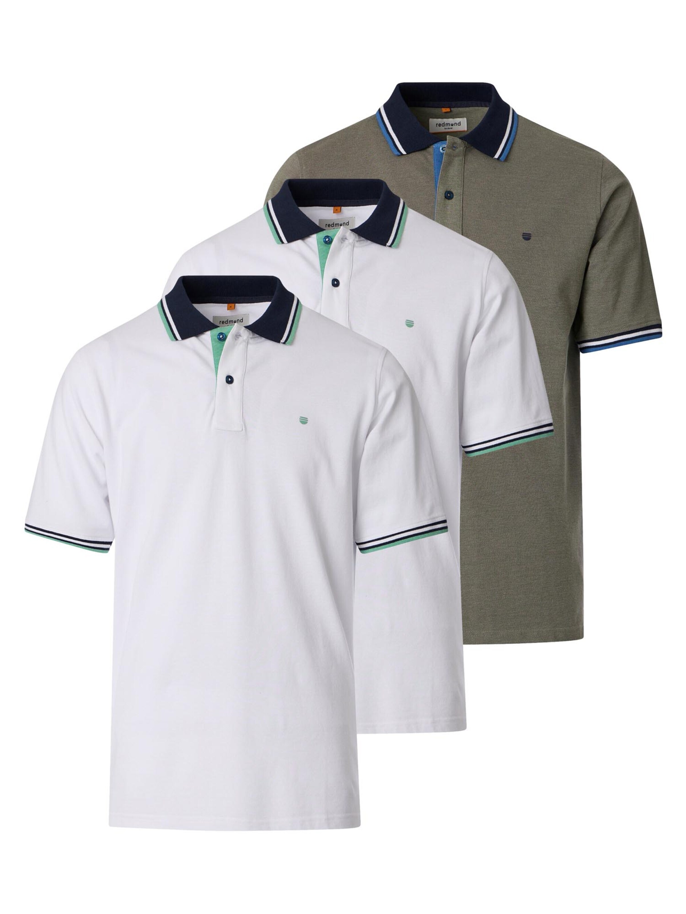 redmond Shirt 'Basic' in Green: front