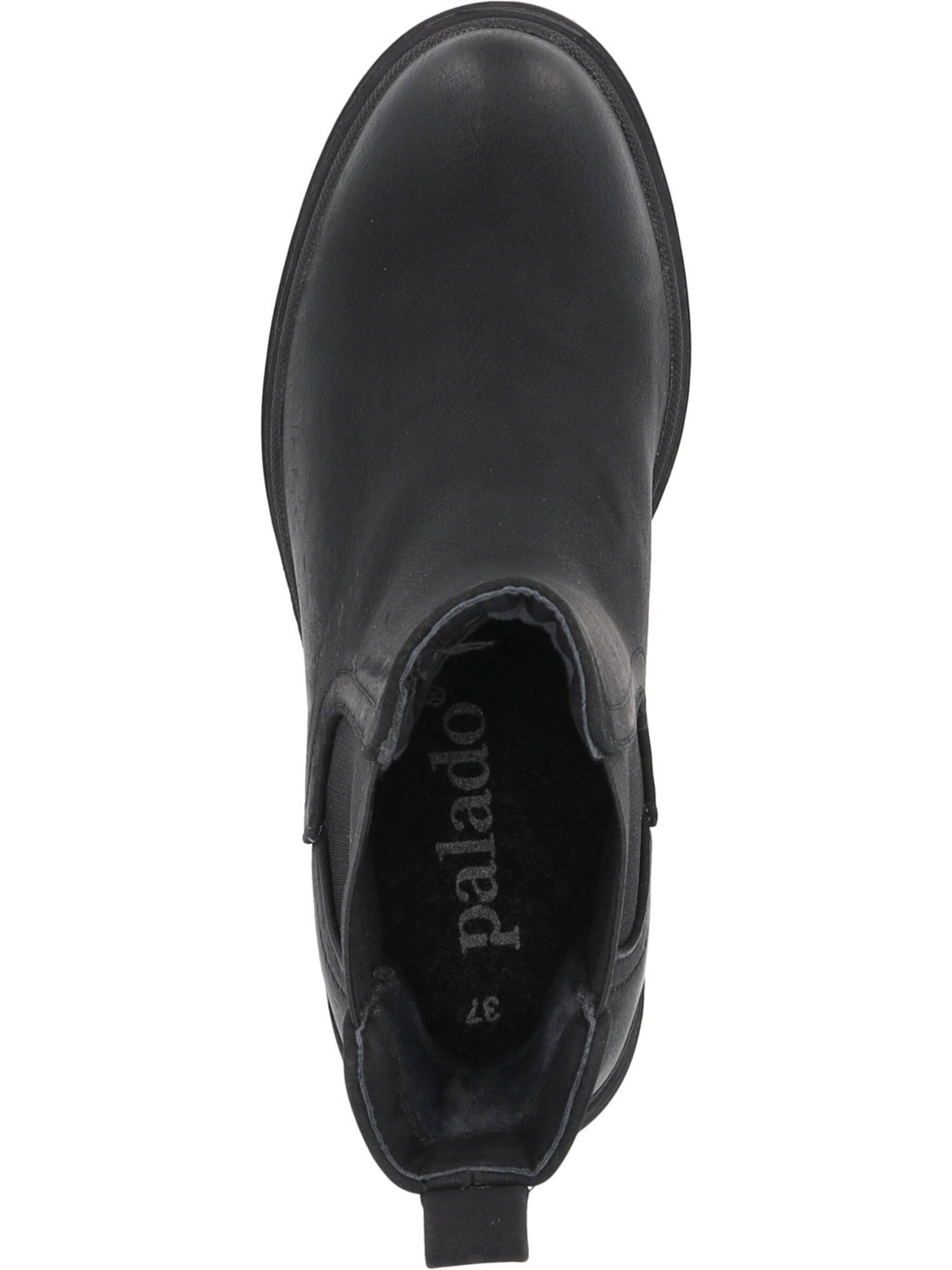 Chelsea Boots 'Thasos 018-1401' Palado en noir