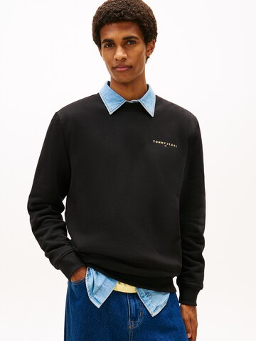 Tommy Jeans Mikina – černá: přední strana