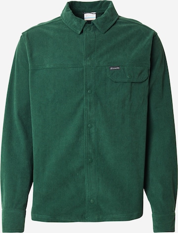 Chemise fonctionnelle COLUMBIA en vert : devant