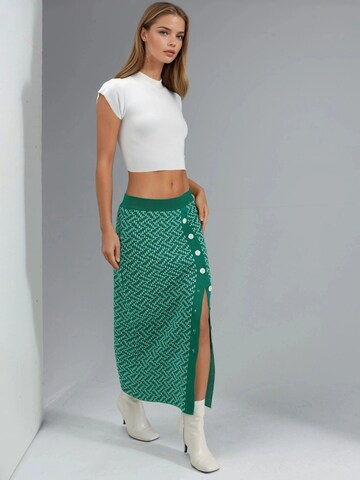 Gonna 'Strickröcke' di My fashion in verde